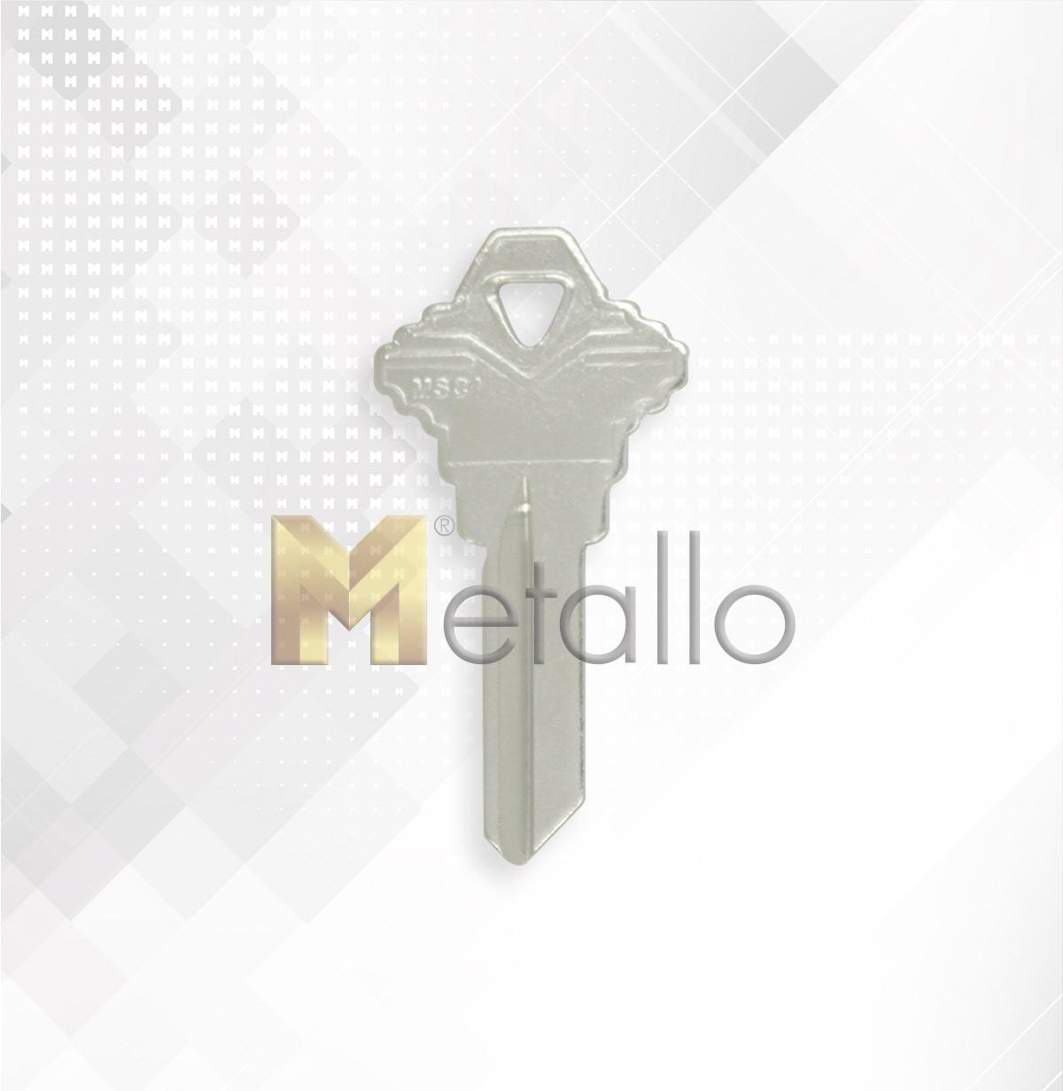 METALLO MSC1 S6 LLAVE RESIDENCIAL 